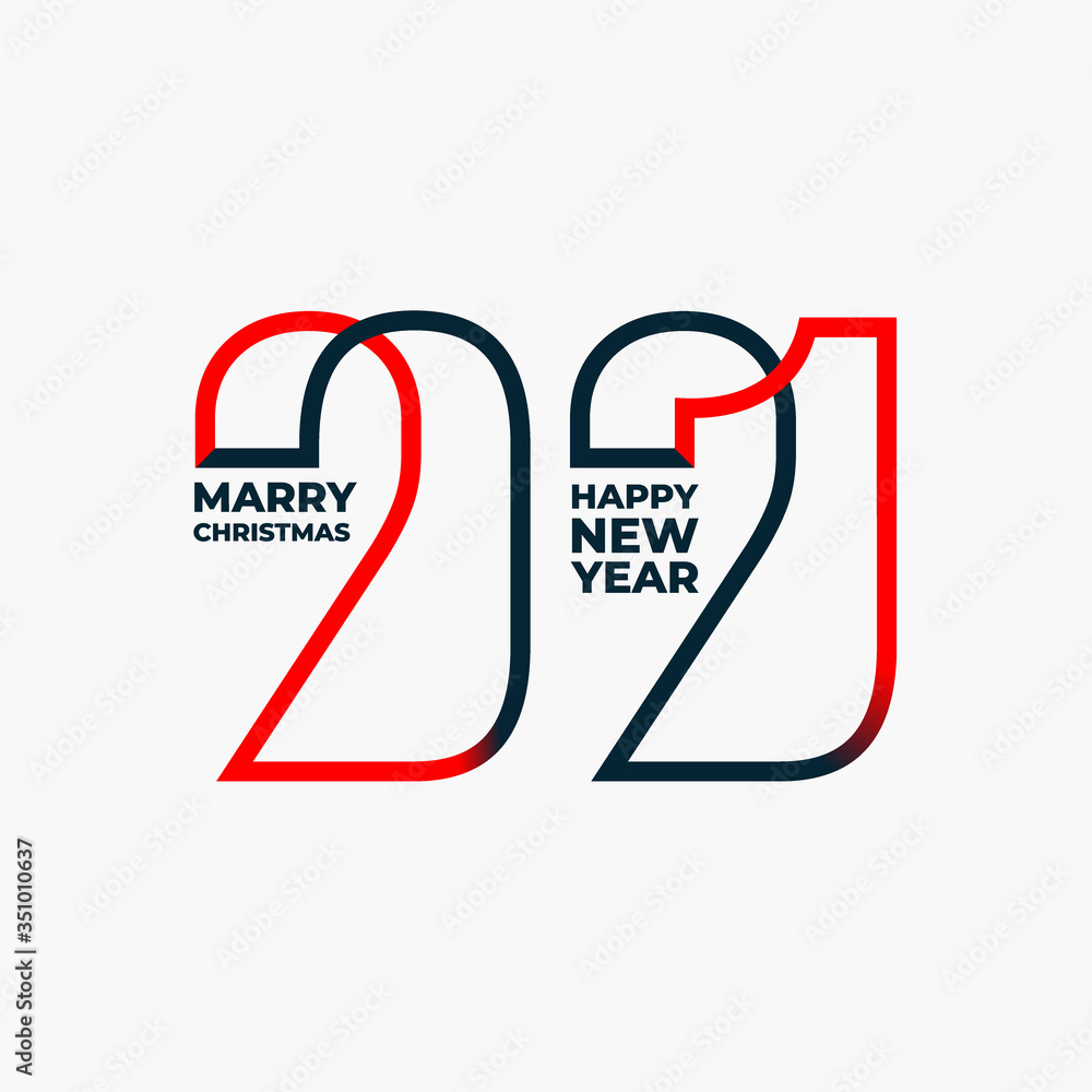 Happy new year 2021. Cover of card for 2021. Design lettering, numbers of new year. Template for cards, prints, t-shirts, invitations, labels. Vector illustration. Isolated on white background. Happy new year 2021. Cover of card for 2021. Design lettering, numbers of new year. Template for cards, prints, t-shirts, invitations, labels. Vector illustration. Isolated on white background.