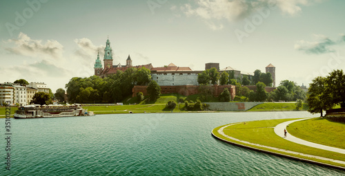 Royal wawel castle in Krakow, Poland