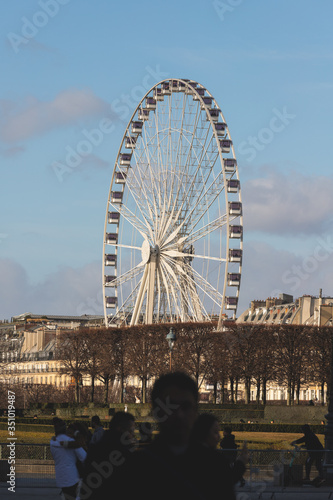 ferris wheel in paris