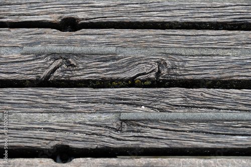 old wood texture bridge