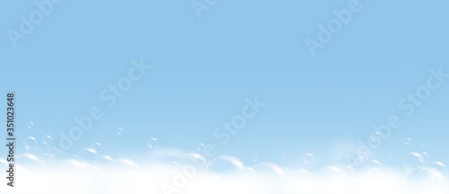 Soap bubble foam