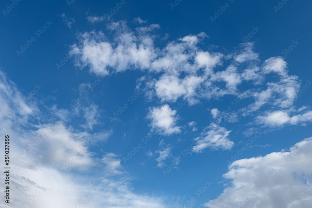 abstract background of cloudy blue sky