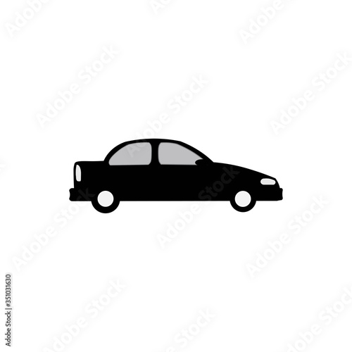 car icon logo vector