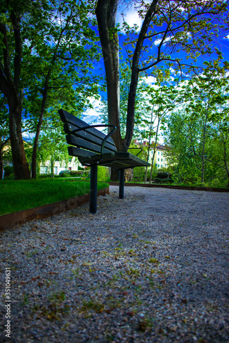 bench in the park