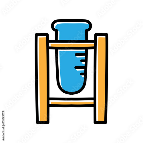 retort hand drawn icon vector design