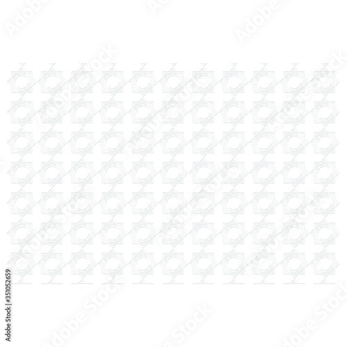 White Background with Islamic ornamental