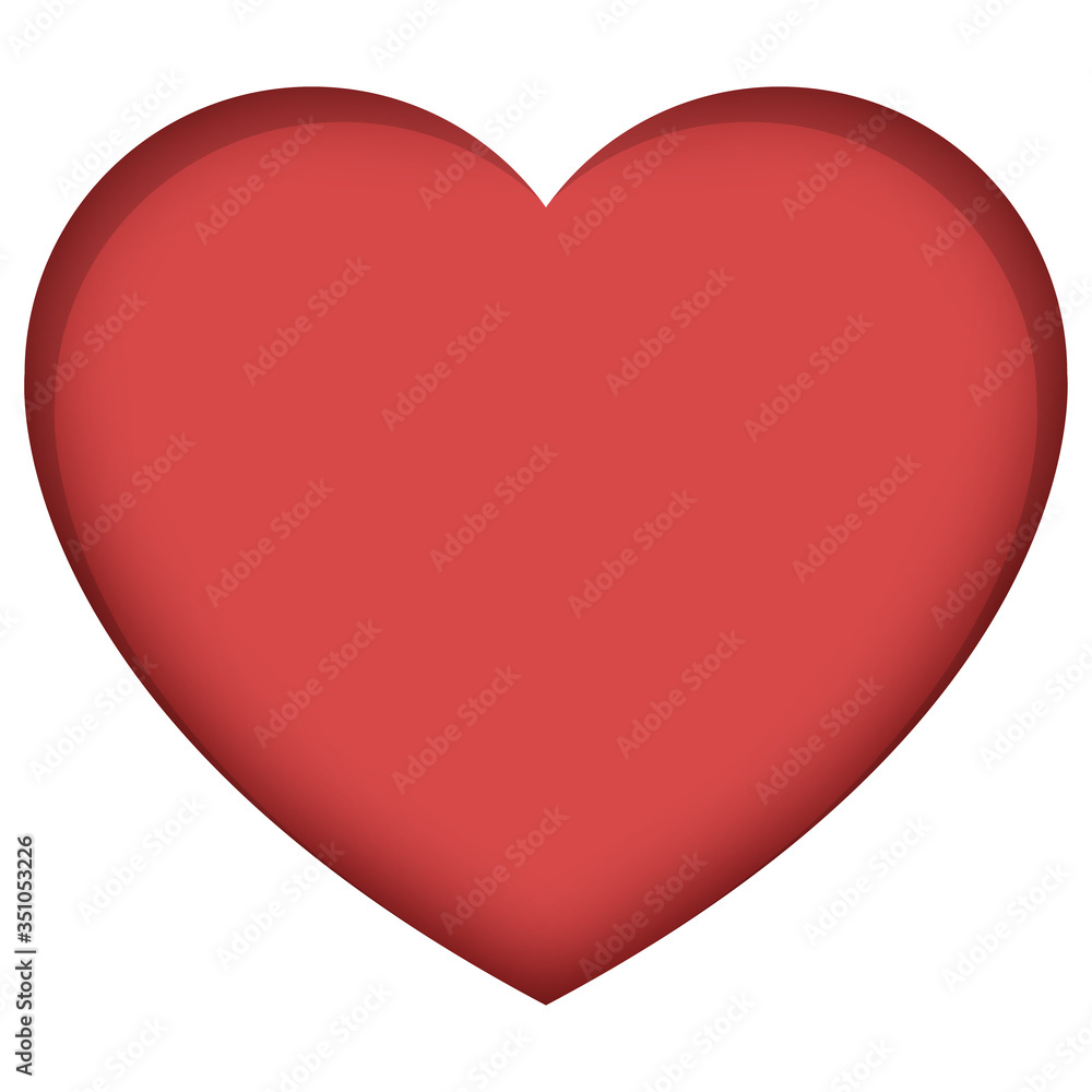 Isolated heart icon Isolated heart icon