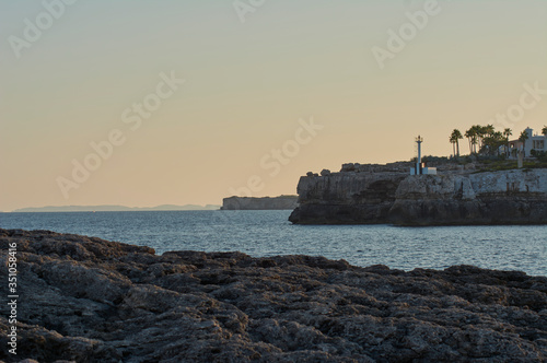 Small Lighthouse on Mallorca torre porto petro, water activities