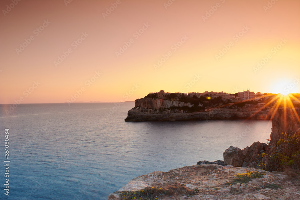 Cala Figuera - beautiful coastline and view of old lighthouse in Cala Figuera, Mallorca, Spain Cala Figuera - beautiful coastline and view of old lighthouse in Cala Figuera, Mallorca, Spain