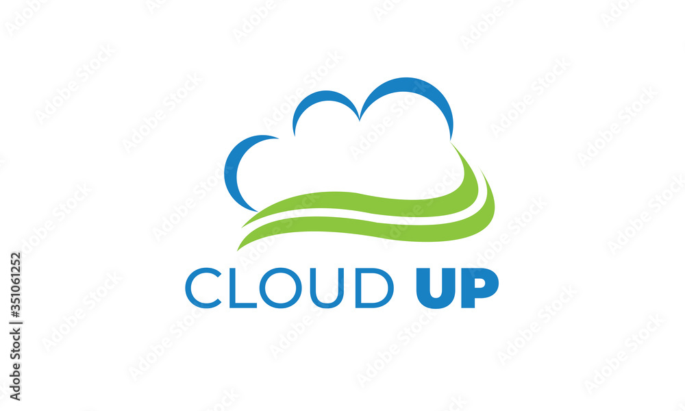 CLOUD UP LOGO can be used for upload icon - download icon - hosting logo - website logo - share icon - with illustration sky blue color , with VEctor EPS 10 CLOUD UP LOGO can be used for upload icon - download icon - hosting logo - website logo - share icon - with illustration sky blue color , with VEctor EPS 10