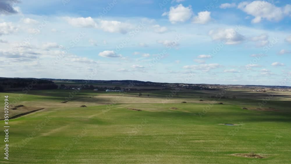 Rural landscape at spring, nature background.
Rural landscape at spring, nature background.