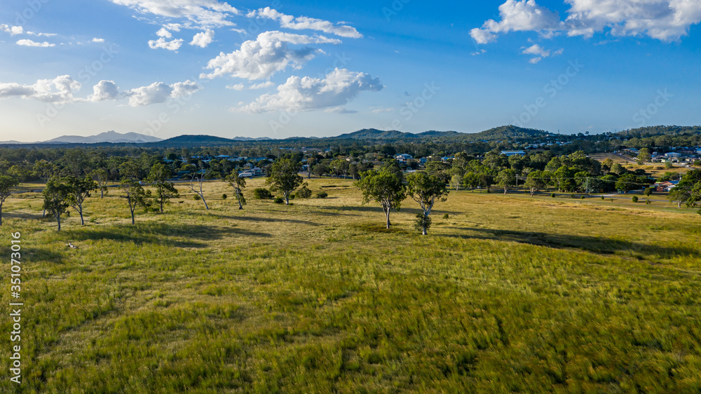 Farmland outside of Calliope