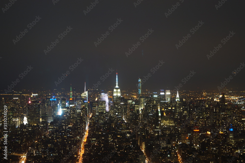 Fototapeta premium Night city