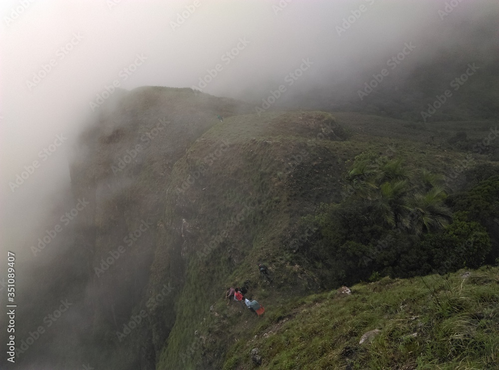 Fototapeta premium fog in the mountains