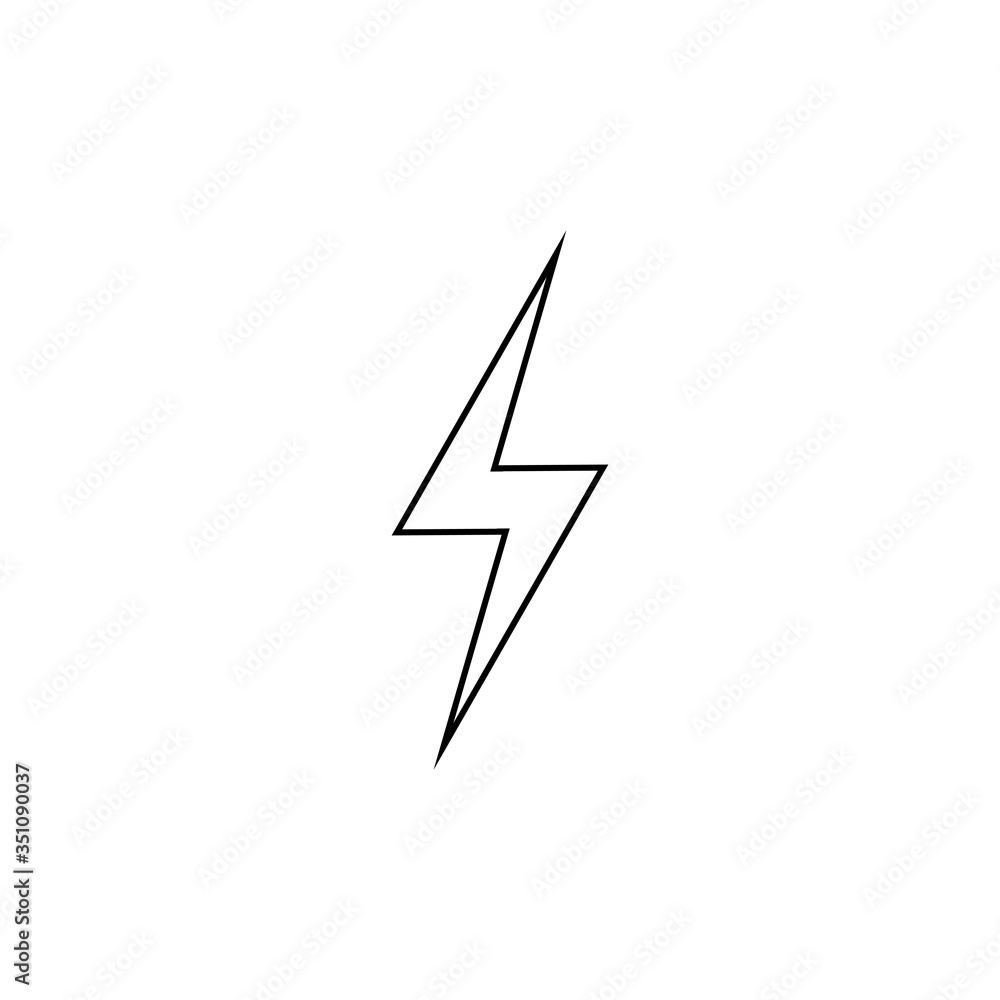 power lighting electric icon logo power lighting electric icon logo