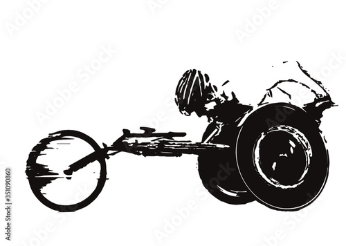 パラリンピック　陸上競技　アスリート