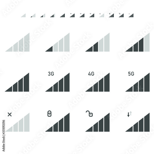 Wifi icon vector illustrator. Connect disconnect secure download symbol. 128x128 pixels and 640x640 pixels. 