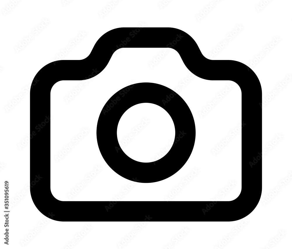 camera icon vector for web and app camera icon vector for web and app