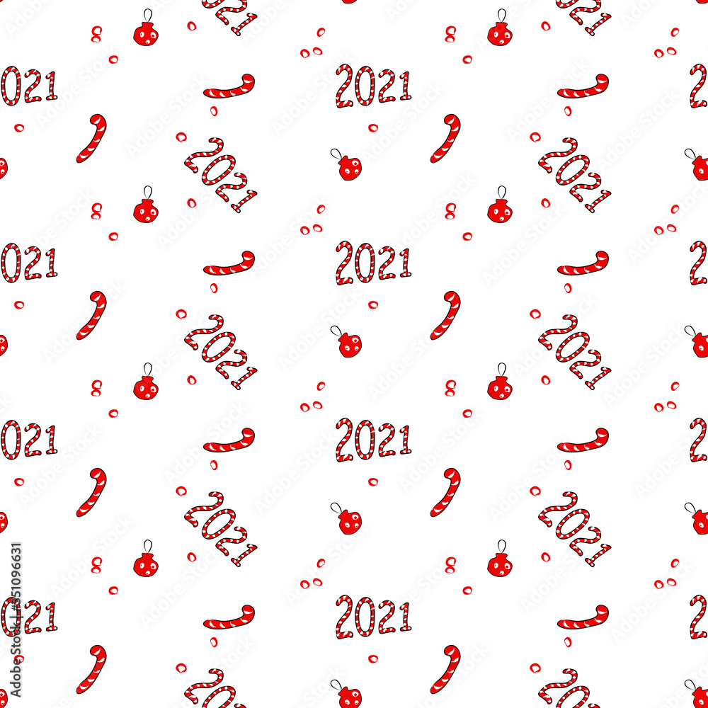 2021 decor seamless vector pattern background. Trendy textile, stylish fabric, wrapping. Concept holliday template, holiday element illustration modern 2021 decor seamless vector pattern background. Trendy textile, stylish fabric, wrapping. Concept holliday template, holiday element illustration modern
