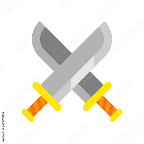 The best sword icon, illustration vector. Suitable for many purposes.