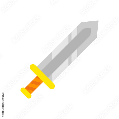 The best sword icon, illustration vector. Suitable for many purposes.
