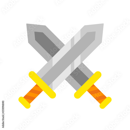 The best sword icon, illustration vector. Suitable for many purposes.