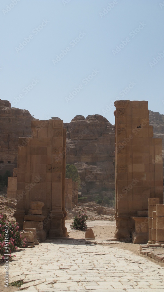 世界有数の巨大遺跡　最後の聖戦　ペトラ遺跡」（ヨルダン）