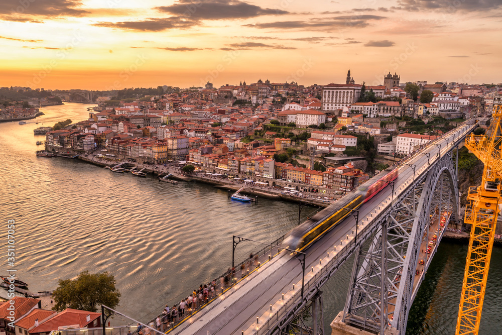 Porto at Sunset
