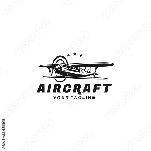 Aviation Logo Design Template idea
