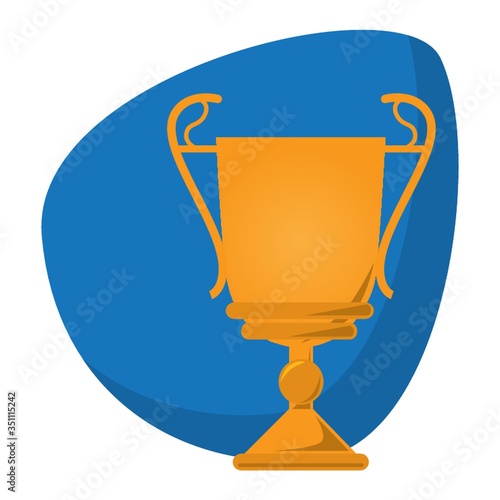 A trophy illustration.