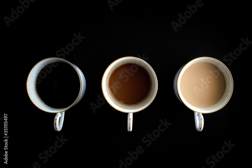 Three cups photo