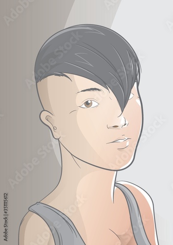 female hairstyle