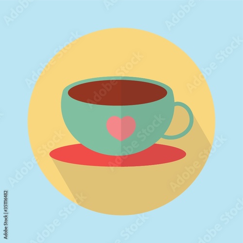 teacup with a heart