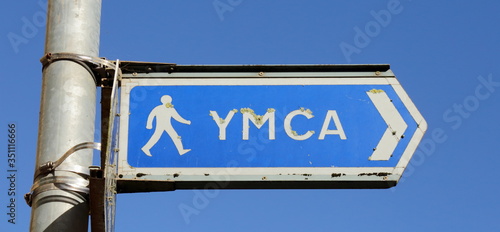  Young Men's Christian Association sign