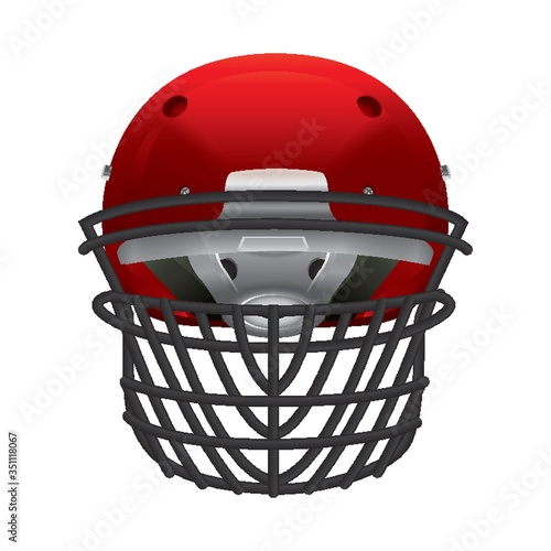 american football helmet