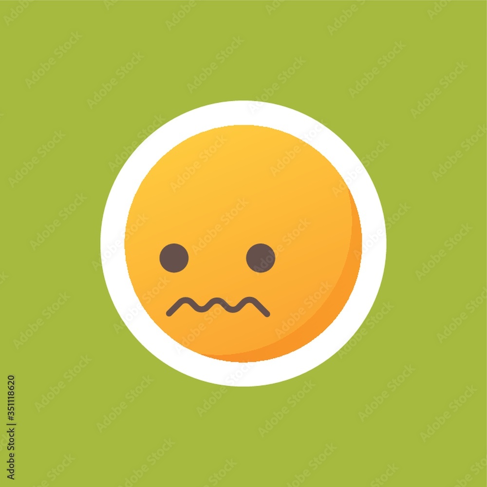 Nervous emoticon Nervous emoticon
