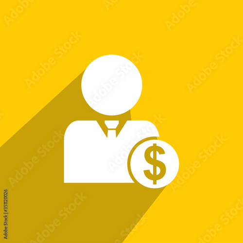 BOSS ICON , BUSINESSMAN ICON VECTOR
