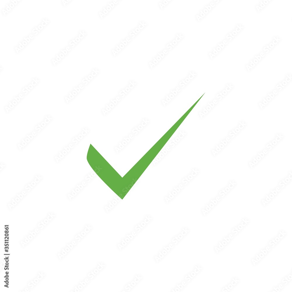 Check mark illustration Check mark illustration