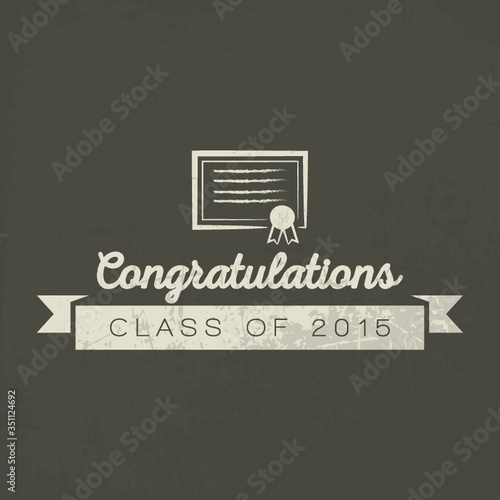 A certificate illustration.