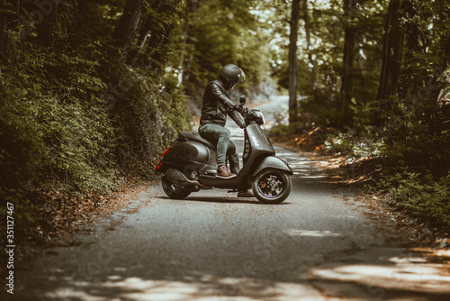 Scooter Ausfahrt