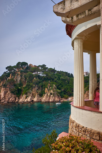 Marimurtra Botanical garden in Blanes, Catalonia.