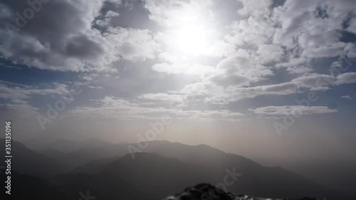 Toubkal it is the highest peak in the Atlas Mountains, Morocco, North Africa and the Arab World 4,167 metres photo