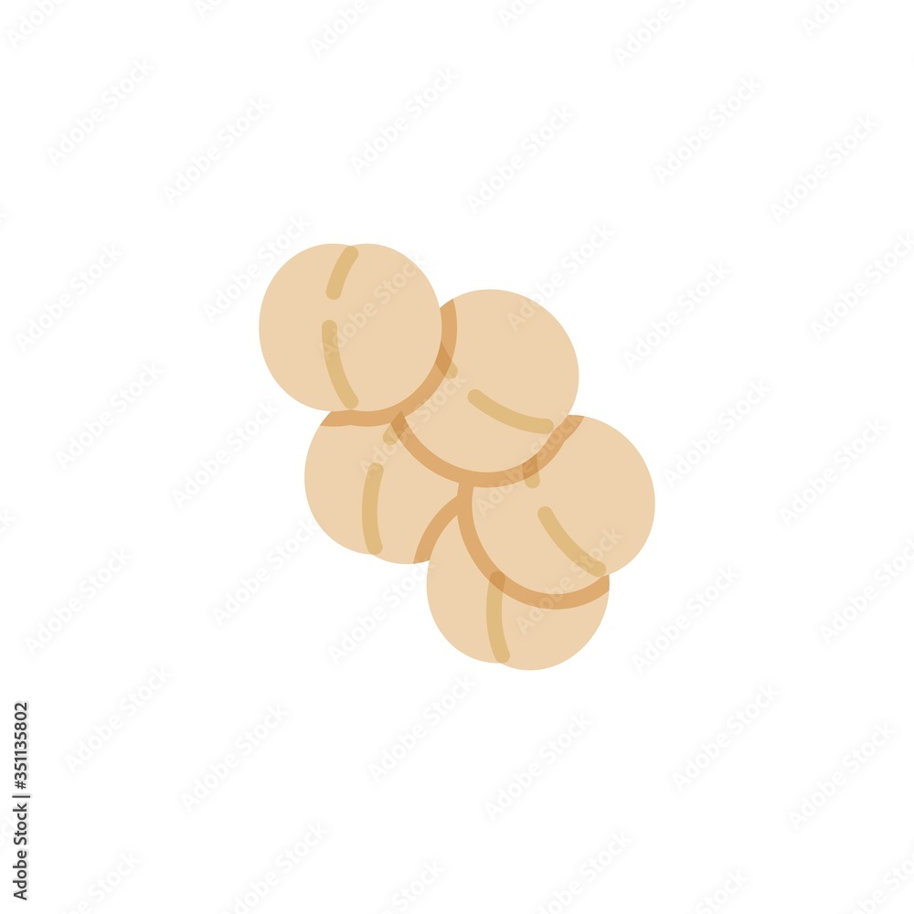 Staphylococcus aureus infection flat icon, vector sign, Virus cells, bacteria colorful pictogram isolated on white. Symbol, logo illustration. Flat style design Staphylococcus aureus infection flat icon, vector sign, Virus cells, bacteria colorful pictogram isolated on white. Symbol, logo illustration. Flat style design