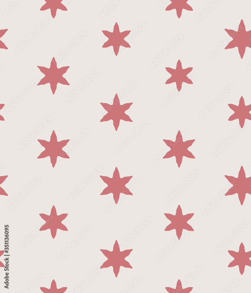 Simple grunge seamless stars vector pattern background in two colors for fabric, wallpaper, gift wrap, scrapbooking projects or backgrounds. Simple grunge seamless stars vector pattern background in two colors for fabric, wallpaper, gift wrap, scrapbooking projects or backgrounds.