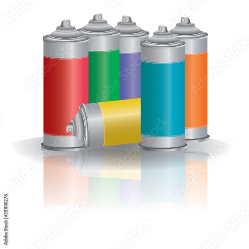 Spray cans