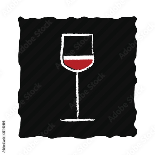 glass of red wine