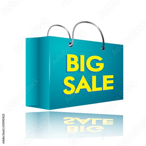 big sale shopping bag