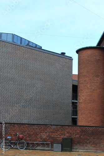 industrial building in the city