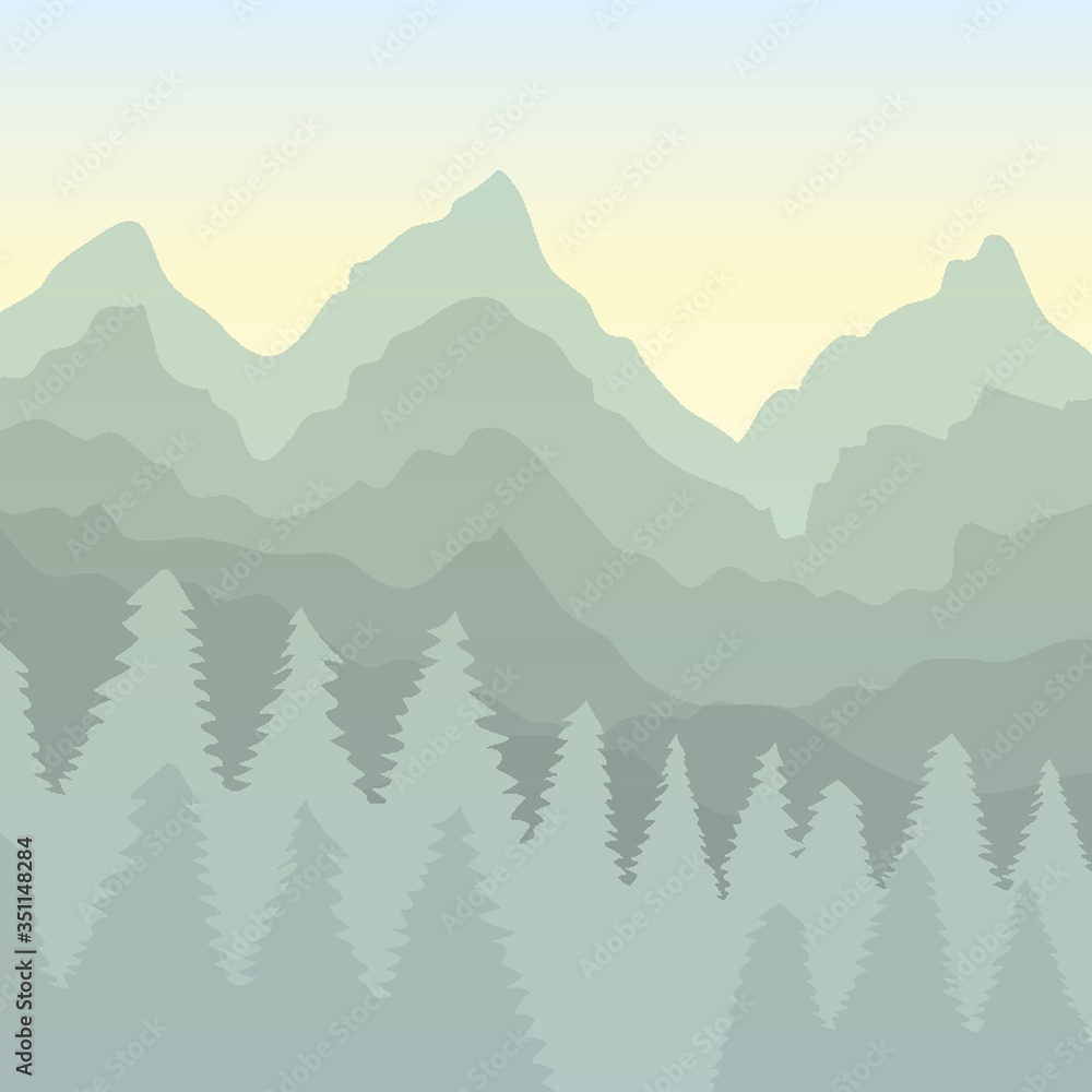 Fototapeta premium Scenic landscape