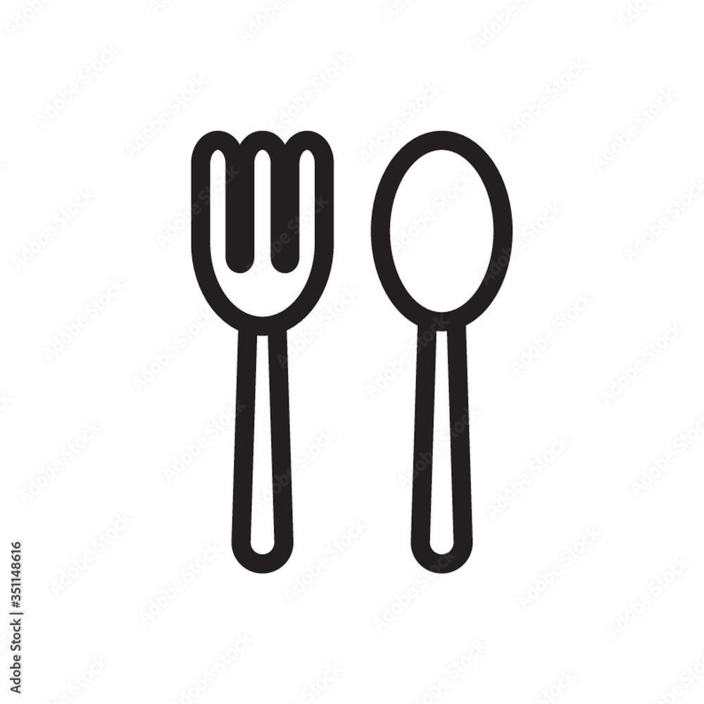 Fork and spoon Fork and spoon